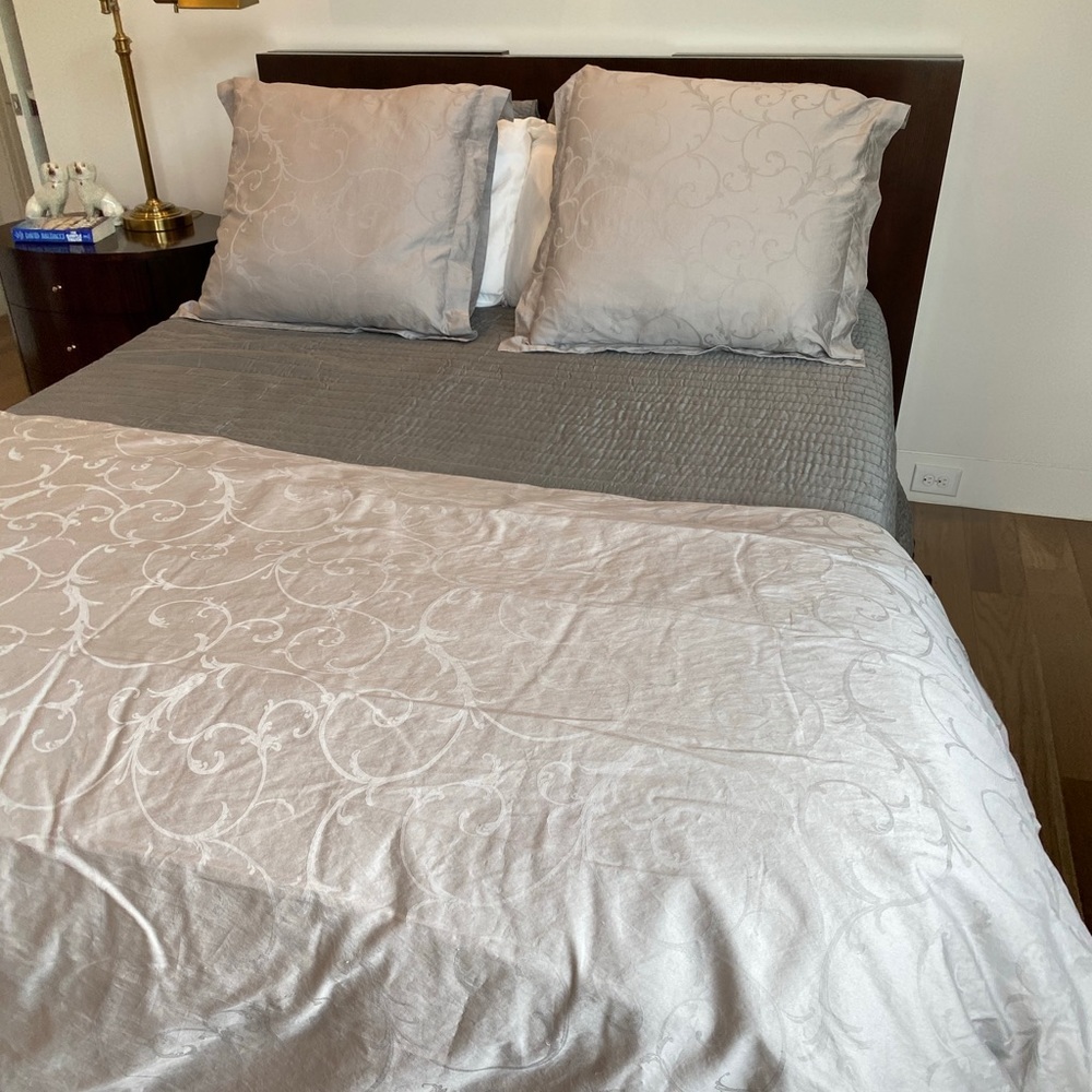 Ethan Allen Duvet & Euro Shams